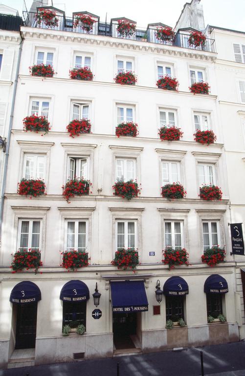 Hotel Des 3 Poussins Paříž Exteriér fotografie